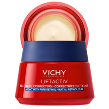 Load image into Gallery viewer, VICHY Liftactiv B3 Tone Correcting Night Cream, 4% Niacinamide + 0.15% Pure Retinol, Anti Aging Face Cream Evens Skin Tone, Fade Dark Spots & Smooth Wrinkles, Formula Minimizes Risk Of Irritation