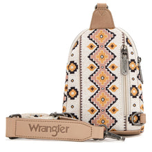 Load image into Gallery viewer, Wrangler Aztec Sling Bag Southwest Crossbody Bags Trendy Chest Bag for Women Shoulder Bag LG-WG2205-210TN