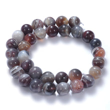 Load image into Gallery viewer, Natural Stone Beads 6mm Persian Agate Stone Round Loose Beads Crystal Energy Stone Healing Power for Jewelry Making DIY,1 Strand 15"