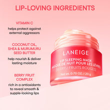 Load image into Gallery viewer, LANEIGE Lip Sleeping Mask Matcha Bubble Tea: Intensive Overnight Lip Mask for Soft, Hydrated Lips