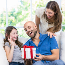 Load image into Gallery viewer, SHPAVVER Head Shavers for Bald Men: 5-in-1 Upgraded Electric Razor - IPX7 Waterproof Shaving Grooming Kit for Balder - Turbo Speed & Precision Blades Valentine's Day Gifts (Glossy Gold)