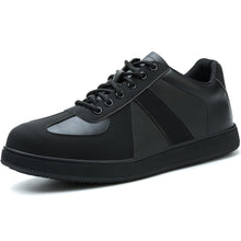 Load image into Gallery viewer, TEYTAP Non Slip Waterproof Work Shoes for Men Women Black Slip Resistant Oil Resistant Shoes Food Serviece Chef Kitchen Restaurant Shoes Leather Walking Casual Shoes