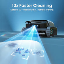Load image into Gallery viewer, (2026 New) AIPER Scuba V3 AI Vision Cordless Robotic Pool Cleaner, 10x Faster Pool Cleaning with AI Patrol, 24/7 Auto Cleaning, Smart Waterline Parking & Multi-Layer Filtration, Gray