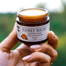 Load image into Gallery viewer, Really Good Blends Tallow and Honey Balm, Handmade, Organic Body Butter, Grass-Fed Beef Tallow for Skin, Soothing All-Natural Moisturizer | Made in USA - 2 oz (Lavender)