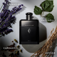 Load image into Gallery viewer, Ralp Lauren - Ralph's Club - Parfum - Men's Cologne - Woody & Ambery - With Lavandin, Vetiver, Cardamom, and Patchouli - Intense Fragrance - 3.4 Fl Oz