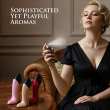 Load image into Gallery viewer, Nice Girl 4 PC Mini Perfume Gift Set for Women, Sweet Vanilla Floral Fragrance, Tuberose, Rose, Amber, Cacao, Powdery Almond, Travel Size 30ml Eau De Parfum, Classic, Velvet, Glitter, & Blush