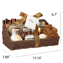Load image into Gallery viewer, Valentines Day Gifts Bath and Body Gift Basket Set for Women - Coconut Vanilla Gift, Spa Gift Basket 17-Piece Bath Gift Set Self Care Gift for Mothers Day, Fathers Day, Birthday, Christmas Gifts