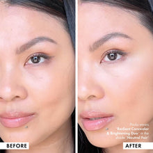 Load image into Gallery viewer, ICONIC LONDON Radiant Concealer & Brightening Duo | Creamy Liquid + Brightening Crayon Dual Ended Concealer, Cruelty Free, Vegan Makeup (Neutral Fair) 0.08 oz