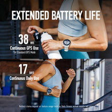 Load image into Gallery viewer, COROS PACE 3 Sport Watch GPS, Lightweight and Comfort, 17 Days Battery Life, Dual-Frequency GPS, Heart Rate, Navigation, Sleep Track, Training Plan, Run, Bike, and Ski (Ink Nylon)