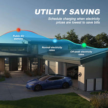 Load image into Gallery viewer, VDLPOWERVP Level 2 EV Charger, 11.5KW /50A Fast Home Charging Station, 27.3ft Extended Charging Cable, J1772 Wall Car Charger with Smart App (WiFi), 240V Electric Car Charger with NEMA 14-50 EC51B