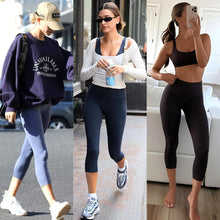 Load image into Gallery viewer, 4 Pack Leggings for Women Butt Lift High Waisted Tummy Control No See-Through Yoga Pants Workout Running Leggings