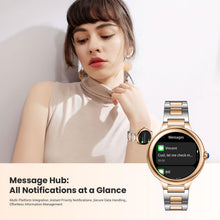 Load image into Gallery viewer, SOUYIE 2026 Luxury Smart Watch for Women, 1.19" AMOLED Display, DA GPT Smartwatch, Heart Rate, Sleep Monitor, 107 Sports Modes Fitness Tracker, Compatible with iOS & Android