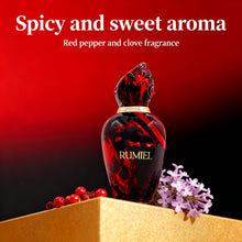 Load image into Gallery viewer, A CENTER Rumiel Unisex Niche Gourmand Eau de Parfum | 100ml Hypnotic Banana Rum & Tonka Fragrance | Bold Oriental Fruity Cologne Scent | Long Lasting Intimate Evening Perfume for Men and Women