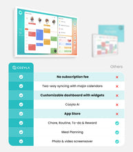 Load image into Gallery viewer, Cozyla Calendar Plus 2: 24" Smart Digital Calendar Wall Touch Screen & No Subscription Family Dashboard, Electronic Display for Family System- Chore Chart, Meal Planner, Support App Store Wall Mount