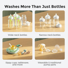 Load image into Gallery viewer, Momcozy KleanPal Pro Baby Bottle Washer, Sterilizer & Dryer - All-in-One Cleaning Machine for Bottles, Pump Parts & Baby Essentials - Time-Saving & Effortless Care