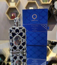 Load image into Gallery viewer, Orientica Luxury Collection Royal Bleu Extrait de Parfum with Notes of Bergamot, Jasmine & Vanilla, Bold & Sophisticated Long-Lasting Fragrance for Women, Elegant & Enigmatic Scent, 2.7 oz/80ml