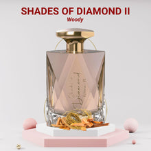 Load image into Gallery viewer, SAIF AL FARES SHADES OF DIAMOND Fragrances - Luxury Acqua de Parfum for Men & Women | Alcohol Free & Long Lasting Arabian Perfume 2.36 Fl. Oz. (Wood)