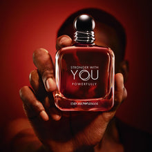 Load image into Gallery viewer, Armani Beauty - Stronger With You Powerfully - Cologne for Men - Warm and Spicy Men’s Fragrance - With Chestnut Accord, Sweet Cherry & Lavender - 3.3 Fl Oz