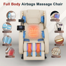 Load image into Gallery viewer, yewglen Massage Chair Full Body, 14 Fixed Rollers, Zero Gravity Recliner