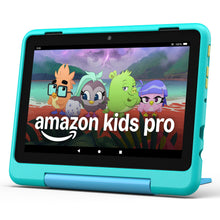 Load image into Gallery viewer, Amazon Kids Entertainment Device Bundle Including Fire HD 8 Kids Pro Tablet (32GB, Hello Teal) + Echo Dot Kids (Owl)