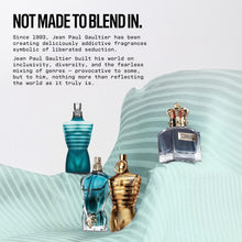 Load image into Gallery viewer, Jean Paul Gaultier Le Beau Paradise Garden Eau de Parfum for Men - Long Lasting Fresh Woody Aquatic Mens Cologne with Coconut Water, Green Fig & Sandalwood - Designer Fragrance Spray, 2.5 oz