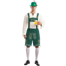 Load image into Gallery viewer, Spooktacular Creations Bavarian Oktoberfest Costume, Lederhosen Men German Costume for Halloween Party, Beer Festival -XL