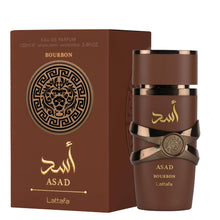Load image into Gallery viewer, Lattafa Asad Bourbon for Unisex Eau de Parfum Spray, 3.4 Ounce / 100 ml