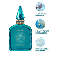 Load image into Gallery viewer, Charlotte Tilbury Calm Bliss Eau De Parfum - Pheromone Enhancing Floral Perfume Enriched with Naturally-Derived Oils - Long-Lasting Scent with Notes of Neroli Oil, Watery Accord & Lavandin Oil (100ml)
