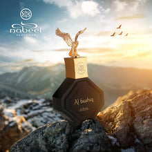 Load image into Gallery viewer, Nabeel Master Perfumer Collection - Al Bashiq for Unisex - Arabian Perfume for Women & Men - Fragrance with Leather, Incense, Saffron, Lavender Scent - Arabic Cologne - Travel Size - 3.3 oz EDP Spray