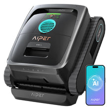 Load image into Gallery viewer, (2026 New) AIPER Scuba V3 AI Vision Cordless Robotic Pool Cleaner, 10x Faster Pool Cleaning with AI Patrol, 24/7 Auto Cleaning, Smart Waterline Parking & Multi-Layer Filtration, Gray