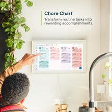 Load image into Gallery viewer, Skylight Calendar: 15-inch Wall Planner Digital Calendar & Chore Chart, Smart Touchscreen Interactive Display for Family Schedules – Wall Mount Included, Great for Organizing Your 2026 Calendar