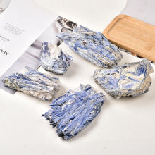 Load image into Gallery viewer, JIC Gem Natural Raw Blue Kyanite Rough Mineral Healing Crystal Irregular Home Decoration Gemstone Specimen 1pc 2.42-2.86 lb