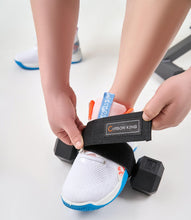 Load image into Gallery viewer, Feet Weight Lifting,Foot Dumbbell Attachment,Tibialis Trainer,Foot Weights for Exercise,Leg Lift Exercise Equipment Dumbbell Ankle Strap black 2pc