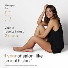 Load image into Gallery viewer, Braun IPL at Home Laser Hair Removal for Women and Men, Silk Expert Pro 5 PL5137 with Venus Swirl Razor, Long-Lasting Reduction in Hair Regrowth for Body & Face, Corded, PL5137