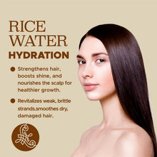Load image into Gallery viewer, Luseta Rice Water Shampoo and conditioner Set Strengthening & Nourishing Revitalizes Shine for All Hair Types Hydrating & Frizz Control for Women and Men 16.9oz*2