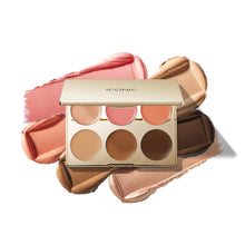 Load image into Gallery viewer, ICONIC LONDON Multi-Use Cream Blush, Bronze and Highlight Palette | Cruelty-Free, Vegan Makeup