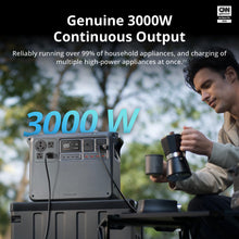Load image into Gallery viewer, DJI Power 2000 Portable Power Station, 2048Wh LFP Battery, Compact Size, 3000W Stable Output, 0-80% Recharge in 55 Mins, Electric Generator for Home, Camping & RVs, Off-Grid