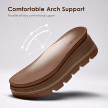Load image into Gallery viewer, Vilanva Women's Platform walking Sandals Soft Insole Low Wedges Comfottable Sandals with Buckle Closure for 2026 Summer Trendy outfits