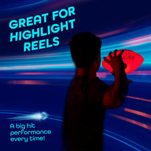 Load image into Gallery viewer, GlowCity Glow in The Dark Football - Light Up, Youth Size Footballs for Kids - LED Lights and Pre-Installed Batteries Included