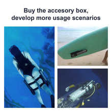 Load image into Gallery viewer, Waydoo Subnado Underwater Scooter, Thumb Controlling Sea Scooter for SUP Paddle Board, Suitable for Pool, Diving, and Snorkeling, Compact and Portable Water Scooter for Adults and Kids