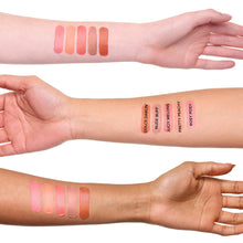 Load image into Gallery viewer, Nudestix Nudies Matte Lux Cream Blush 3-in-1 All Over Face Colour For Cheeks Eyes and Lips w/Blending Blush (Dolce Darlin')