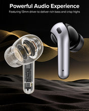 Load image into Gallery viewer, TAGRY Bluetooth Headphones True Wireless Earbuds 60H Playback LED Power Display Earphones with Wireless Charging Case IPX5 Waterproof in-Ear Ear buds with Mic for TV Smart Phone Laptop Computer Sports