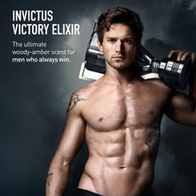 Load image into Gallery viewer, Rabanne Invictus Victory Elixir Parfum for Men - Long Lasting Intense Amber Woody Spicy Men's Perfume with Cardamom, Lavender & Vanilla - Trophy Bottle French Fragrance Spray, 3.4 oz