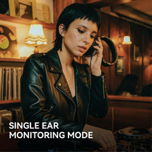 Load image into Gallery viewer, OneOdio Wired Over Ear Headphones Hi-Res Studio Monitor & Mixing DJ Stereo Headsets with 50mm Drivers and 1/4 to 3.5mm Jack for AMP Computer Recording Podcast Keyboard Guitar Laptop - Black