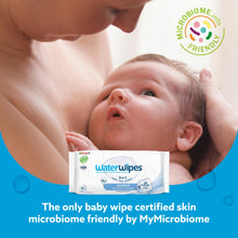 Load image into Gallery viewer, WaterWipes Sensitive+ Newborn & Baby Wipes, 3-In-1 Cleans, Cares, Protects, 99.9% Water, Unscented & Hypoallergenic, 240 Count (4 Packs)