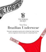 Load image into Gallery viewer, Victoria's Secret Smooth Brazilian Panty, Underwear for Women, Very Sexy Collection, Red (M)