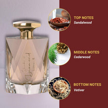 Load image into Gallery viewer, SAIF AL FARES SHADES OF DIAMOND Fragrances - Luxury Acqua de Parfum for Men & Women | Alcohol Free & Long Lasting Arabian Perfume 2.36 Fl. Oz. (Wood)