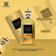 Load image into Gallery viewer, My Secret Affair Womens Perfume Long Lasting - Floral Women’s Fragrance, Jasmine, Orange Blossom, Freesia & Lily - Inspired by J.PG's S.candal - Eau de Parfum-3.4 Fl Oz (100ml) Dubai Perfume for Women