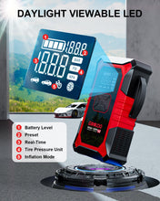 Load image into Gallery viewer, GOOLOO A3 Jump Starter with Air Compressor, 3000A Portable Car Battery Booster (9.0 Gas/6.5L Diesel) with 150PSI Auto-Shutoff Tire Inflator, 12V Supersafe Lithium Jump Box Car Battery Jumper Starter