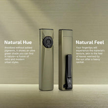 Load image into Gallery viewer, OLIGHT Arkfeld Ultra 1400 Lumens EDC Flat Flashlight, Rechargeable Compact Pocket Flash Light Combines White LED, UV and Green Beam, Triple Sources Perfect for Checking, Working (Olive-Green)